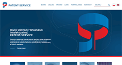 Desktop Screenshot of patent-service.pl